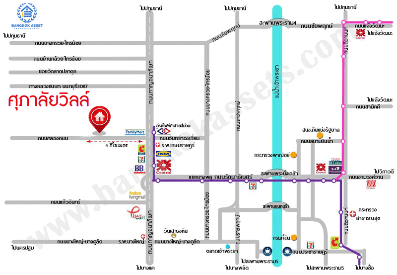 *****บ้านเดี่ยวมือสอง โครงการ ศุภาลัยวิลล์ วงแหวน-รัตนาธิเบศร์ เนื้อที่ 50 ตร.ว พื้นที่ใช้สอย 150 ตร.ม. ฟังก์ชัน 3 ห้องนอน 2 ห้องน้ำ 2 ที่จอดรถ บนทำเลเชื่อมต่อหลายเส้นทาง ใกล้รถไฟฟ้าสายสีม่วง "สถานีคลองบางไผ่" และจุดขึ้นทางด่วน "กาญจนาภิเษก"